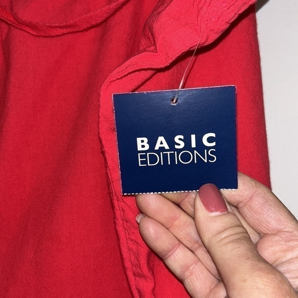 Basic Editions Drawstring Capri Pants – New With Tags - Picture 3 of 6